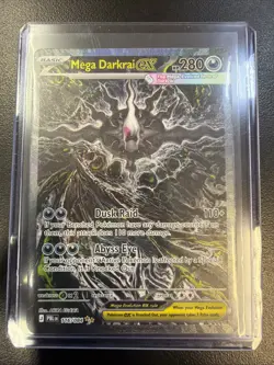 Mega Darkrai ex 116/084 Pitch Black Special Illustration Rare PokemonTCG English - Image 1