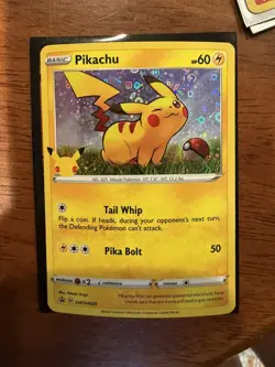 Pokemon TCG Pikachu SWSH039 General Mills Promo Holo EN 2020 60 HP - Image 1