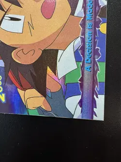 A Decision Is Made Rainbow Topps Pokemon The Movie 2000 #47 2000 LP - Image 5