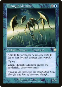MTG - Thought Monitor (Retro) - The Brothers' War - X1 - (LP) - #N5437 - Image 1