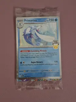 Pokemon Primarina 020/084 Pitch Black Promo: Barnes And Noble : Sealed - Image 3
