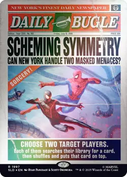 🕷MTG FOIL Marvel's Spider-Man Secret Lair Daily Bugle Breaking News PRESALE🕸 - Image 3