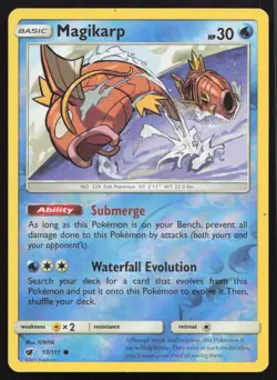 Magikarp 17/111 (LP) - Crimson Invasion - Reverse Holo - Image 1