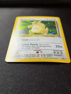 Pokemon Holo Jungle Kangaskhan 5/64 Rare Eng 1999 Vintage WOTC Potential ErrorU - Image 5