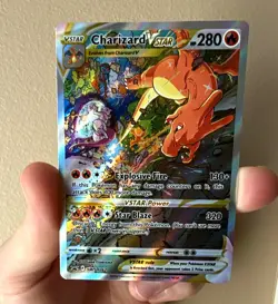 Pokemon TCG Charizard VSTAR Promo Full Art Holo English 280HP SWSH262. - Image 1