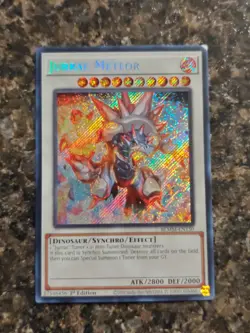 Yugioh Jurrac Meteor - BLMM-EN150 - 1st Ed Secret Rare - LP - Image 1