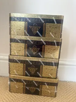 YuGiOh Bundle Of 4 X Sealed 2021 Tin of Ancient Battles Booster Box Mega Packs 4012927940037 - Image 1