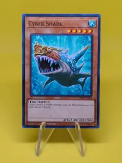 Yugioh - Cyber Shark (LED9-EN048) - Common 1st Edition - Image 1
