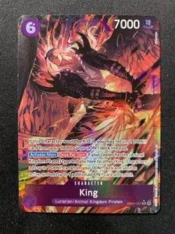 One Piece TCG: The Azure Sea’s Seven King OP-14 EB04-031 R Alt Art English - Image 1