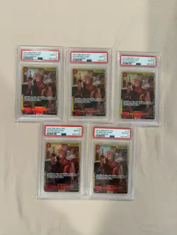 One Piece Japanese Slabssing OP08 EB01 OP07 Alternate Art PSA 10 - Image 5