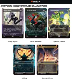 NONFOIL - Secret Lair X Marvel's Spider-Man: Villainous Plots - MTG - PRESALE - Image 1