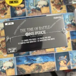 OP16 The Time of Battle One Piece Booster Box ENGLISH SEALED - Image 5