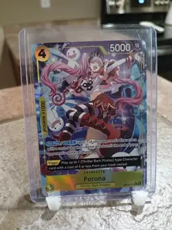 One Piece TCG Perona Alt Art OP14-111 English Azure's Sea - Image 1
