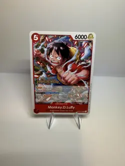 Monkey D. Luffy ST01-012 Treasure Cruise Promo - One Piece TCG English Vol. 5 - Image 1