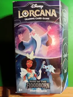 2024 Ravensburger Disney Lorcana Rise of the Floodborn Starter Deck FREE SHIPPNG - Image 1