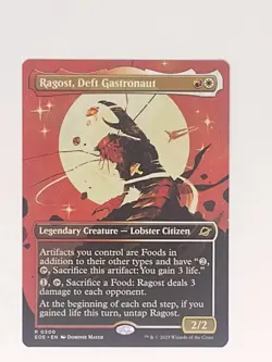 Ragost, Deft Gastronaut (Borderless) - Edge of Eternities (EOE) - #300 - MTG-NM - Image 1