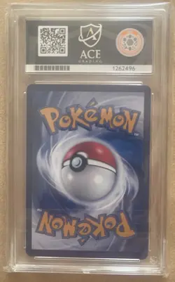 Meowth 0207/07 2025 Gem Pack Vol.3 Chinese Pokemon TCG Holo Graded Ace 8 - Image 2