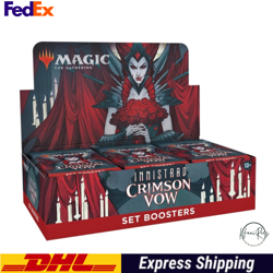 MTG Magic The Gathering Innistrad Crimson Vow Set Booster Box 30 Packs Authentic 630509994496 - Image 2