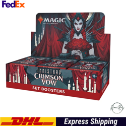 MTG Magic The Gathering Innistrad Crimson Vow Set Booster Box 30 Packs Authentic 630509994496 - Image 3
