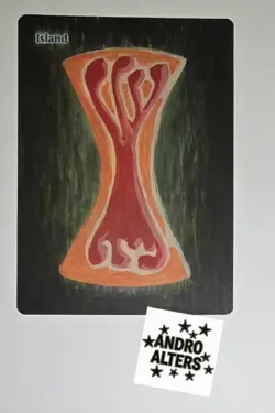 Time Twister Style Art Playtest Card Altered Hand Painted MTG Magic Gathering - Image 1