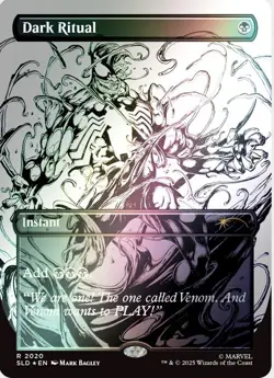 MTG Secret Lair x MARVEL'S SPIDER-MAN: VENOM UNLEASHED (INKS) FOIL | PRESALE - Image 3