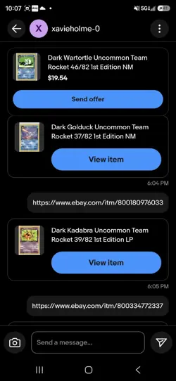 Custom 1st Edition Team Rocket Pokemon Set - 11 Cards - Image 2