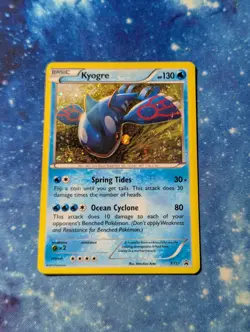 Kyogre XY51 XY Black Star Promos Pokemon Card Promo MP Condition - Image 1