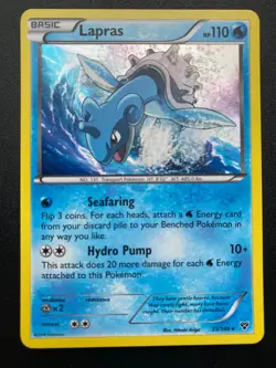 Lapras 35/146 Holo Rare - XY Base Set 2014 - Pokemon TCG Card LP+ - Image 1