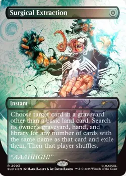 MTG Secret Lair x MARVEL'S SPIDER-MAN: VENOM UNLEASHED (COLORS) FOIL | PRESALE - Image 5