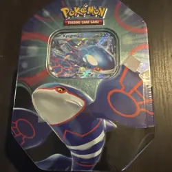 Pokemon TCG: Azure Legends Tin - Kyogre EX - Sealed - Promo Card + 4 Boosters - Image 1