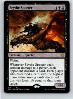 Magic the Gathering Scythe Specter Starter Commander Decks MTG Free Shipping! - Image 1