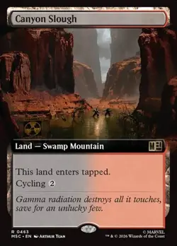 Canyon Slough - Extended Art MSC NM MTG - Image 1