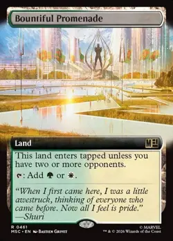 Bountiful Promenade - Extended Art MSC NM MTG - Image 1
