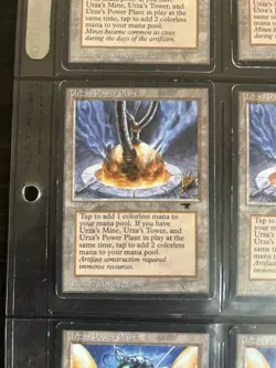 Magic: The Gathering Antiquities Urza Tron Lands x9 1994 English Regular - Image 3