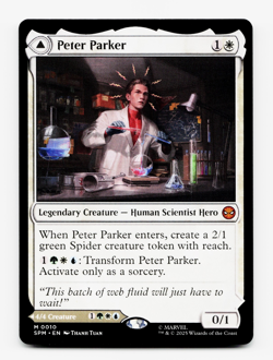 Peter Parker [Marvel's Spider-Man] MTG Magic NM/M ⚪ *Ships Meow!* - Image 1