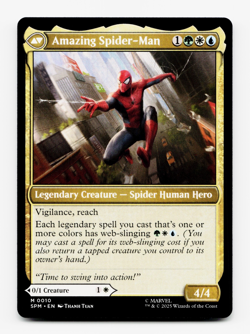 Peter Parker [Marvel's Spider-Man] MTG Magic NM/M ⚪ *Ships Meow!* - Image 2