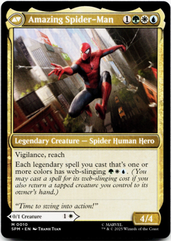 Peter Parker [Marvel's Spider-Man] MTG Magic NM/M ⚪ *Ships Meow!* - Image 4