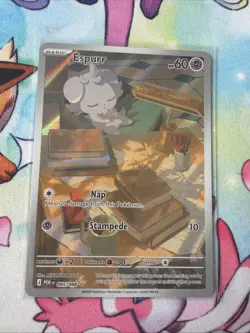 Pokemon Espurr IR Illustration Rare Full Art Perfect Order 095/088 Cute Card - Image 1