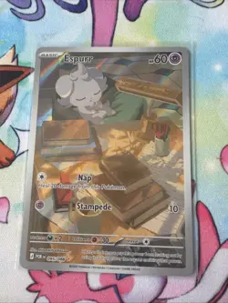 Pokemon Espurr IR Illustration Rare Full Art Perfect Order 095/088 Cute Card - Image 2