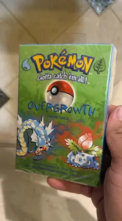 1999 Pokemon Factory Sealed Overgrowth Theme Deck From Base Set - Sealed - Image 3