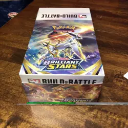 Pokemon TCG sword Shield Brilliant Stars Build & Battle Display Box - Image 1