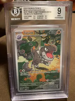2026 Pokemon Mega Evolution Perfect Order Pokemon Center Tyrunt Promo - Image 1