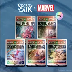 MTG Marvel's Spider-Man Secret Lair Drop PRESALE Daily Bugle Breaking News FOIL - Image 1