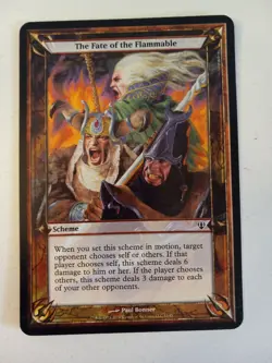 MTG Archenemy Lot of 9 Oversized Scheme Cards Magic the Gathering - Image 4
