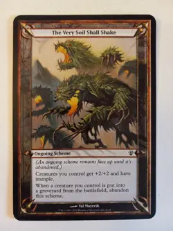MTG Archenemy Lot of 9 Oversized Scheme Cards Magic the Gathering - Image 7