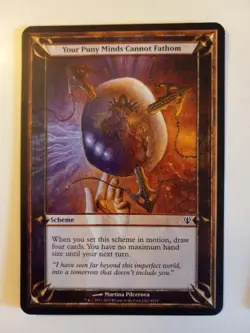 MTG Archenemy Lot of 9 Oversized Scheme Cards Magic the Gathering - Image 8