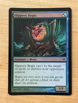 MTG NM Slippery Bogle Foil [Eventide] - Image 1
