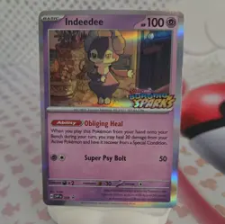 Pokemon TCG - Indeedee SVP 154 - Scarlet & Violet Black Star Promo - svp154 - Image 1
