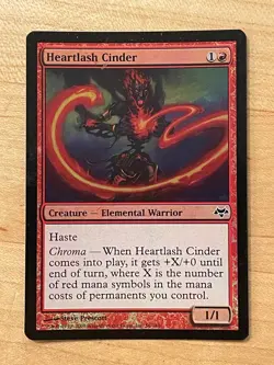 MTG NM Heartlash Cinder Foil [Eventide] - Image 1