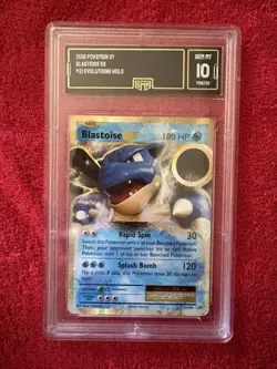 Blastoise EX XY Evolutions 21/108 CGC 10 Gem Mint Pokemon 2016 Rare Holo 💎 - Image 1